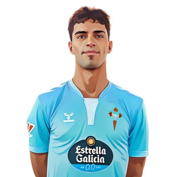 Hugo Álvarez player cartoon