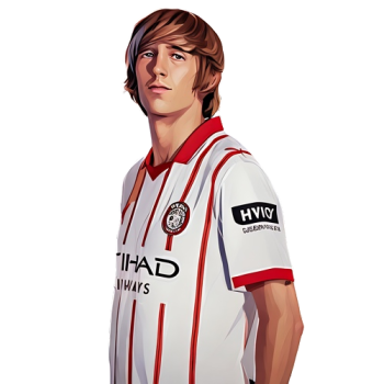 Bryan Gil player cartoon