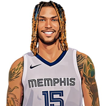 Brandon Clarke player cartoon