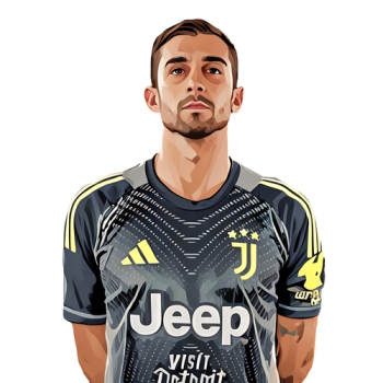 Mattia Perin player cartoon