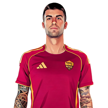 Gianluca Mancini player cartoon