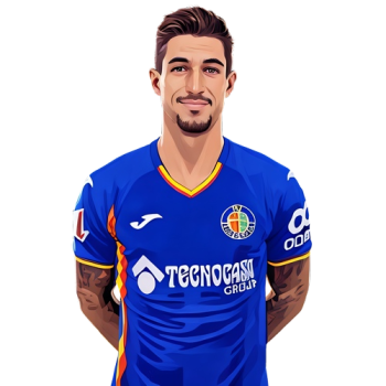 Álex Sancris player cartoon