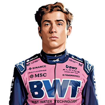 Franco Colapinto player cartoon