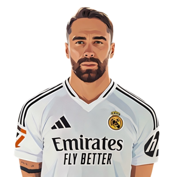 Daniel Carvajal player cartoon
