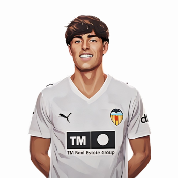 Javi Guerra player cartoon