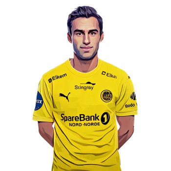 Fredrik Sjøvold player cartoon