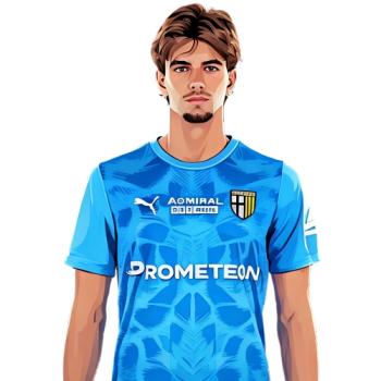 Edoardo Corvi player cartoon