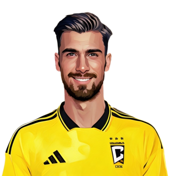 Andre Gomes player cartoon