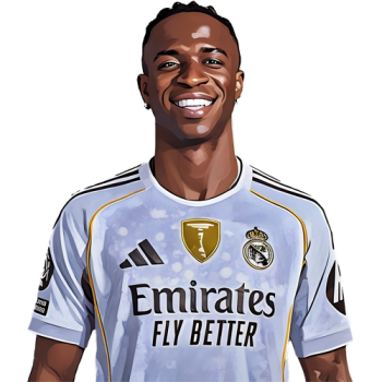 Vinícius Júnior player cartoon