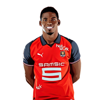 Breel Embolo player cartoon
