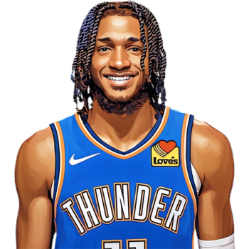 Isaiah Joe player cartoon