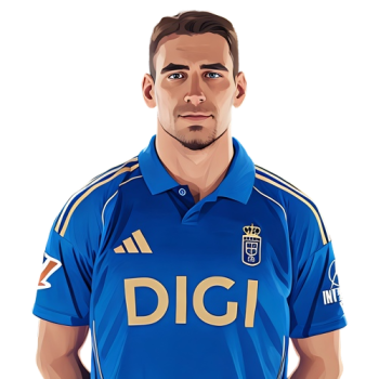 Dani Calvo player cartoon