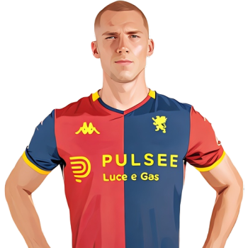Leo Østigård player cartoon