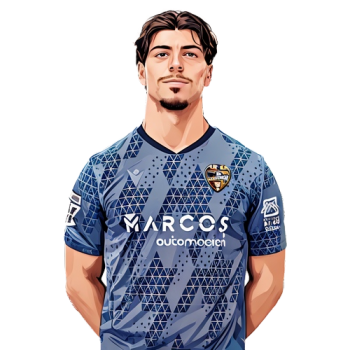 Pablo Cuñat player cartoon