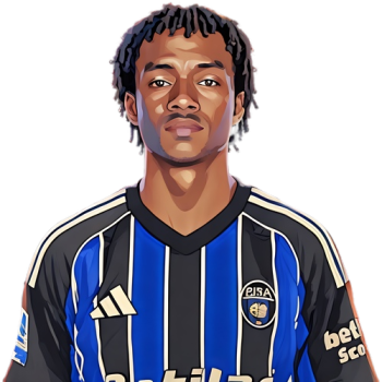 Juan Cuadrado player cartoon