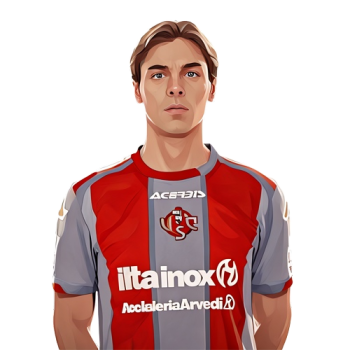 Alessio Zerbin player cartoon