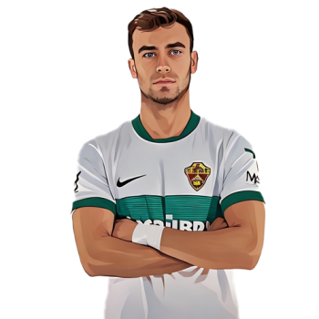 Álvaro Núñez player cartoon