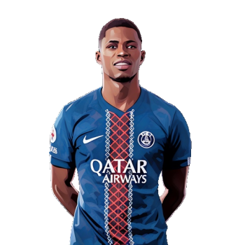 Nuno Mendes player cartoon