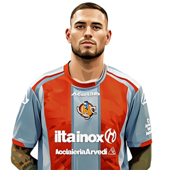 Antonio Sanabria player cartoon
