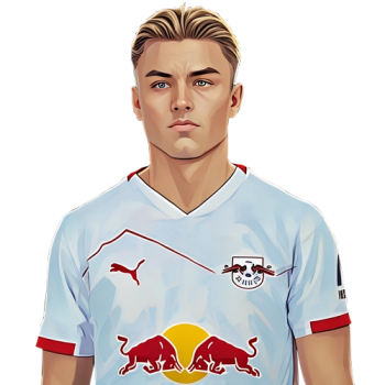 Conrad Harder player cartoon