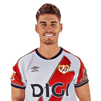 Óscar Valentín player cartoon