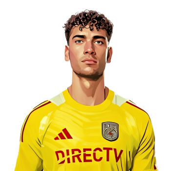 CJ dos Santos player cartoon