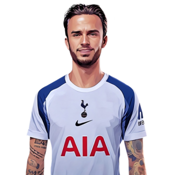 James Maddison player cartoon