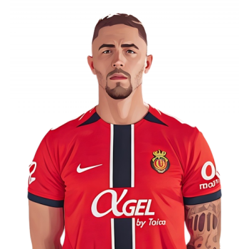 Antonio Raíllo player cartoon