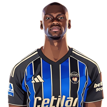 Idrissa Touré player cartoon