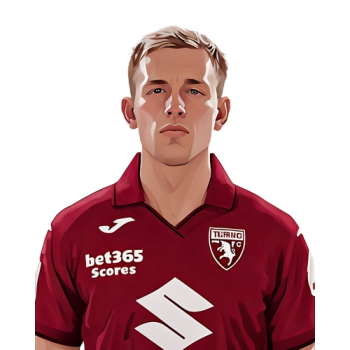 Marcus Pedersen player cartoon