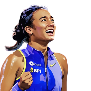 Alex Eala player cartoon