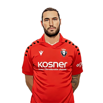 Juan Cruz player cartoon