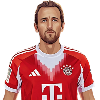 Harry Kane player cartoon