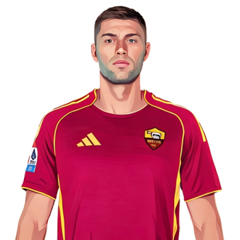 Artem Dovbyk player cartoon