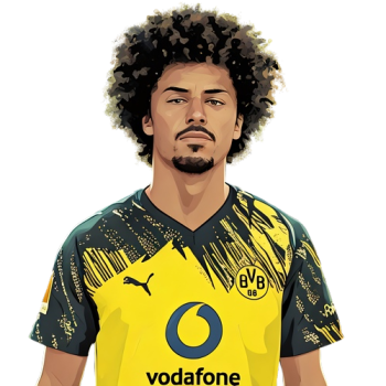 Karim Adeyemi player cartoon